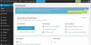 WordPress Version 3.8.1 